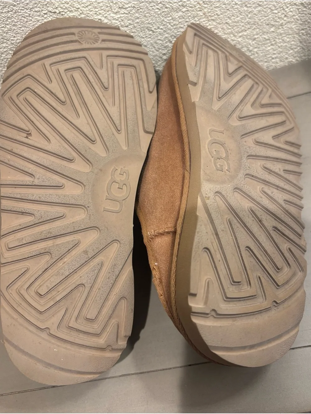 UGG suede upper